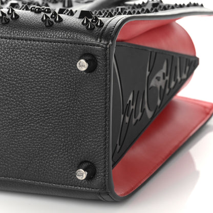 Christian Louboutin Calfskin Spikes Medium Paloma Black 7 of 7