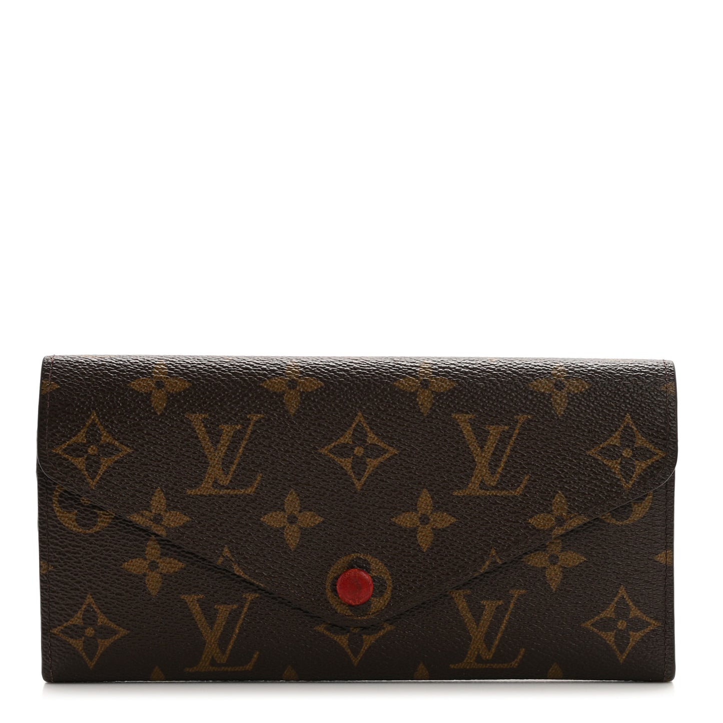 Monogram Josephine Wallet Red