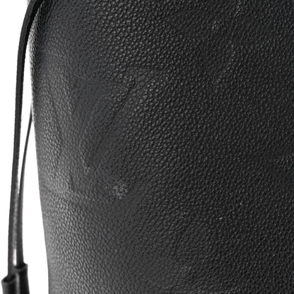 Louis Vuitton Empreinte Monogram Giant Neverfull MM Black 10 of 11
