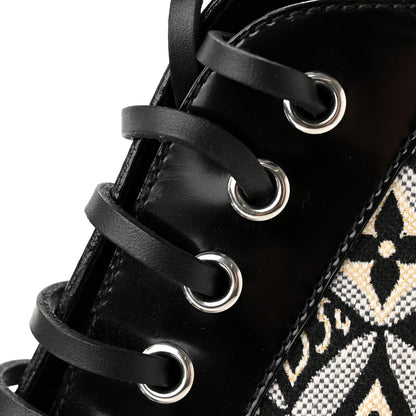 Louis Vuitton Since 1854 Star Trail Ankle Boots 37 Blue 13 of 13