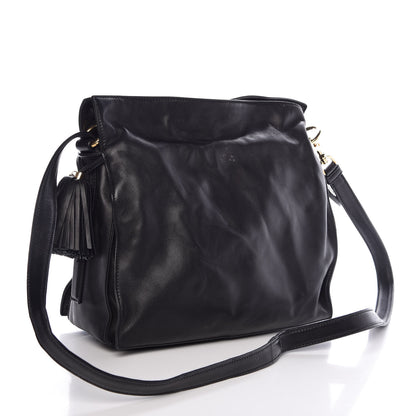 Loewe Calfskin Flamenco Shoulder Bag Black 3 of 10