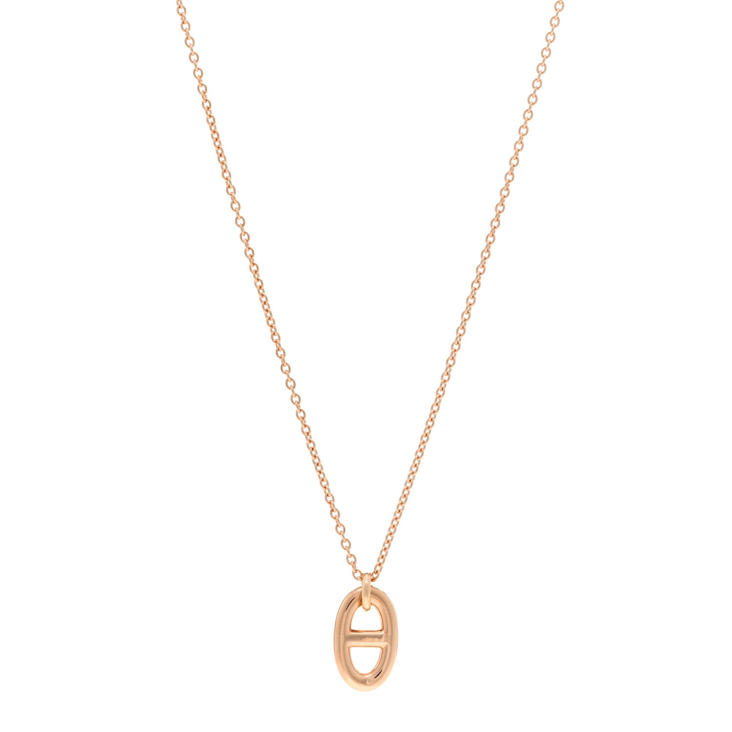 Hermes 18K Rose Gold PM Farandole Pendant Necklace 1 of 5