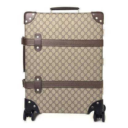 Gucci Supreme Monogram Globe-Trotter Carry-On Brown 1 of 11
