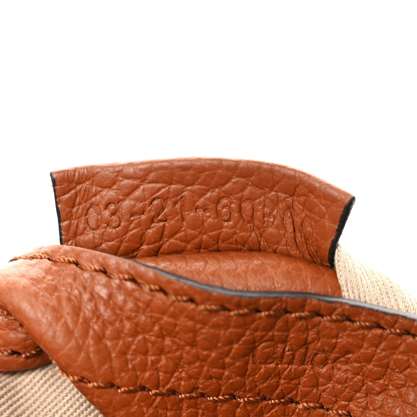 Calfskin Mini Marcie Round Crossbody Bag Tan