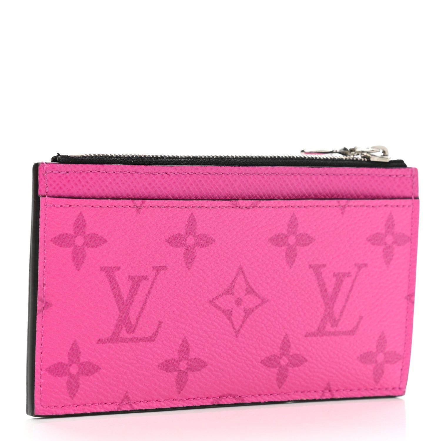 Louis Vuitton Taigarama Coin Card Holder Fuchsia 3 of 8