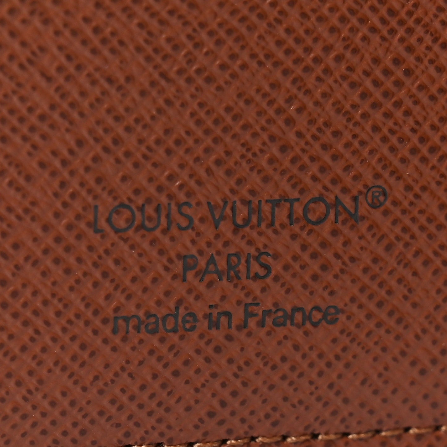 Monogram Pocket Agenda Cover