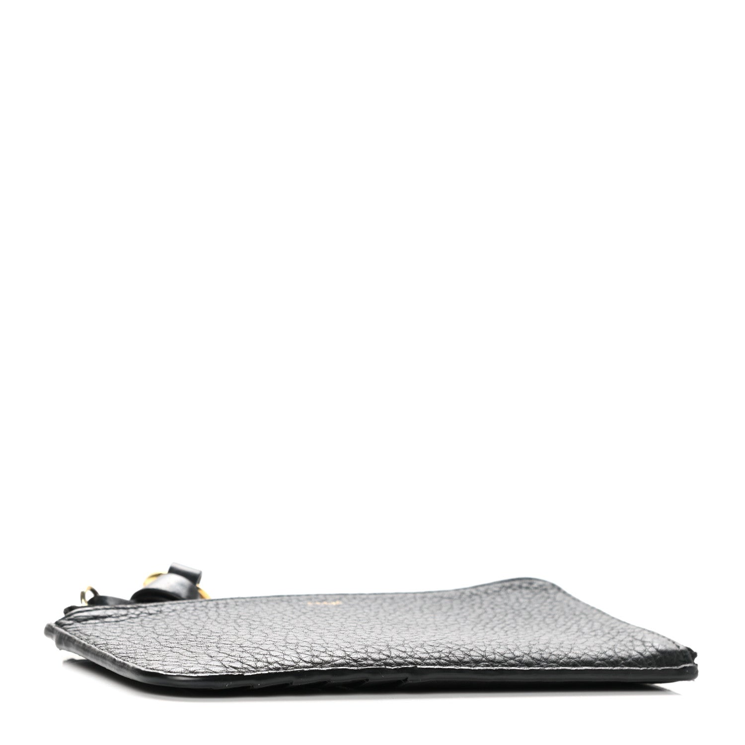 Chloe Calfskin Alphabet Purse Wallet Black 4 of 8