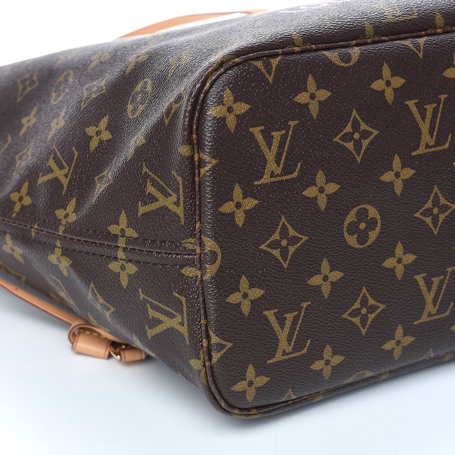 Louis Vuitton Monogram Capri V Neverfull MM Rose Ballerine 6 of 11