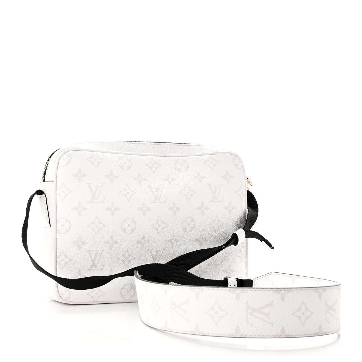 Taiga Monogram Outdoor Messenger White