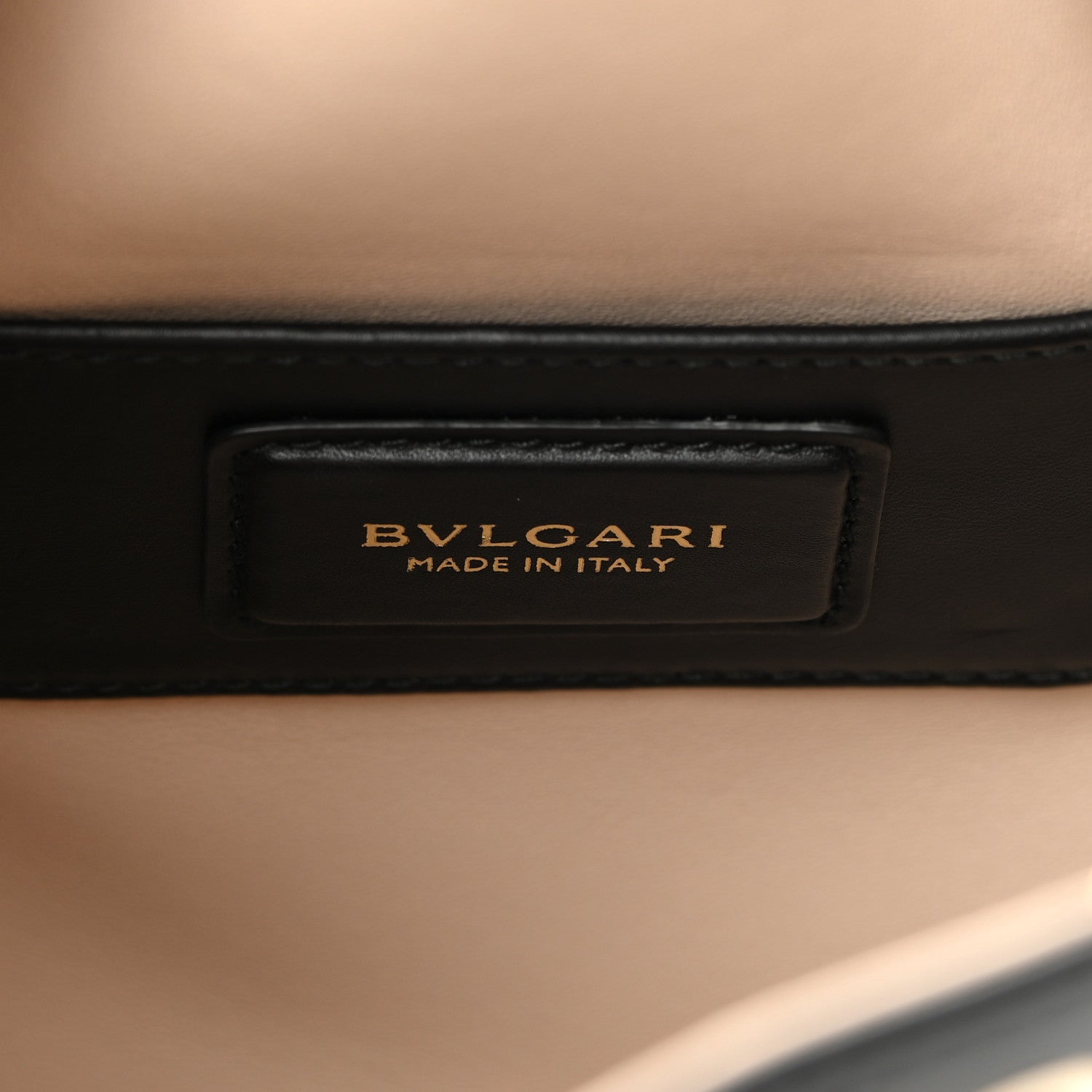 Bulgari Calfskin Serpenti Forever Bucket Bag Black 6 of 13