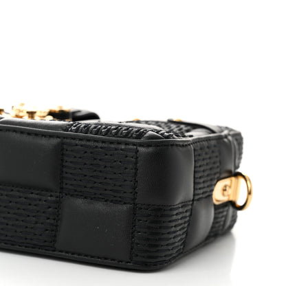 Louis Vuitton Lambskin Damier Quilt Troca PM Black 9 of 10