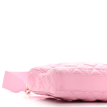 Christian Dior Lambskin Cannage Medium Lady D-Joy Pink 8 of 10