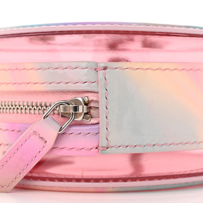 Chanel PVC Lambskin Filigree Round Clutch With Chain Pink 9 of 11