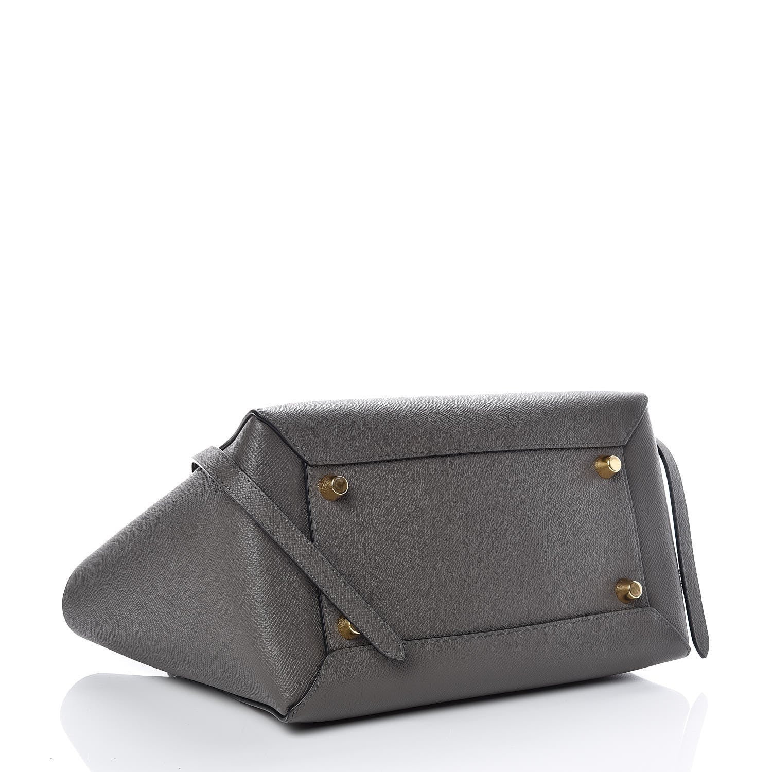 Celine Grained Calfskin Mini Belt Bag Grey 4 of 10
