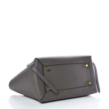 Celine Grained Calfskin Mini Belt Bag Grey 4 of 10