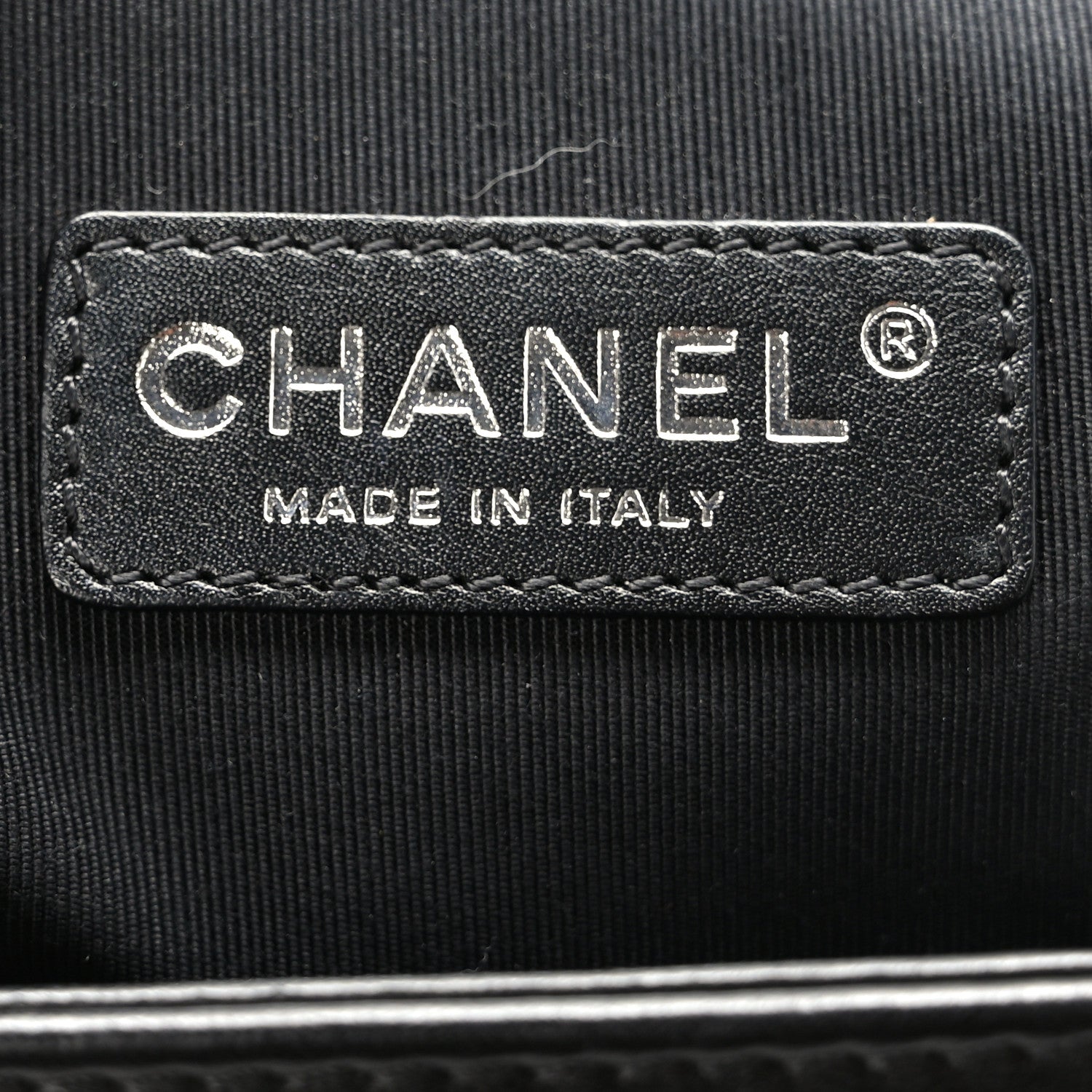 Chanel Lambskin Quilted Large Boy Flap Beige Black 6 of 9