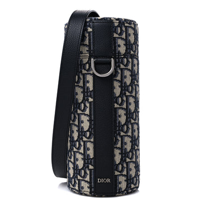 Christian Dior Oblique Vertical Roller Messenger Bag Blue 1 of 10