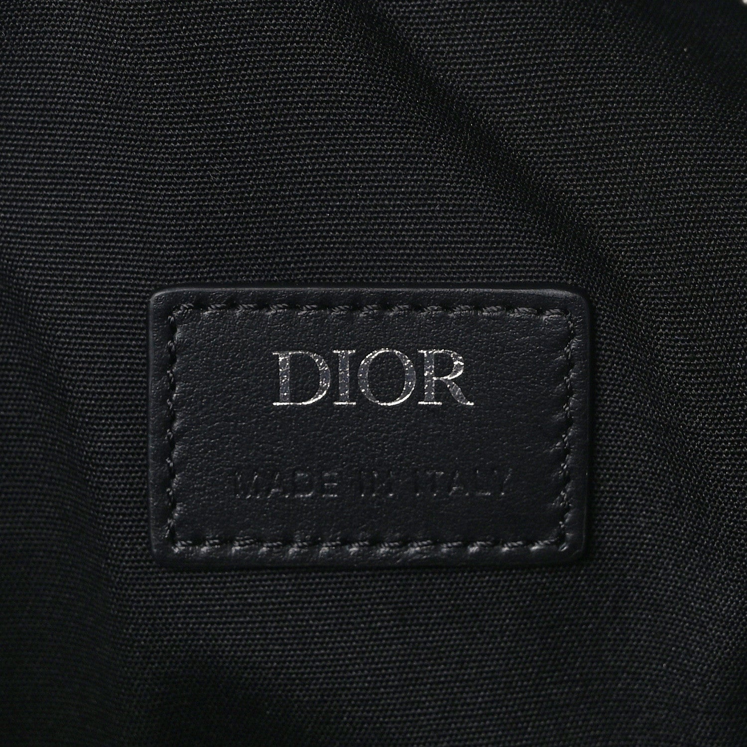 Christian Dior Canvas CD Diamond Lingot 22 Bag Black 6 of 9