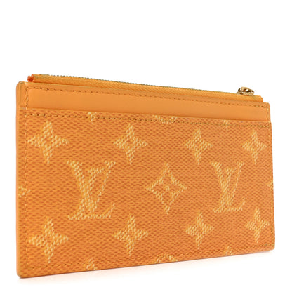Louis Vuitton Monogram Heritage Coin Card Holder Safran Yellow 3 of 9
