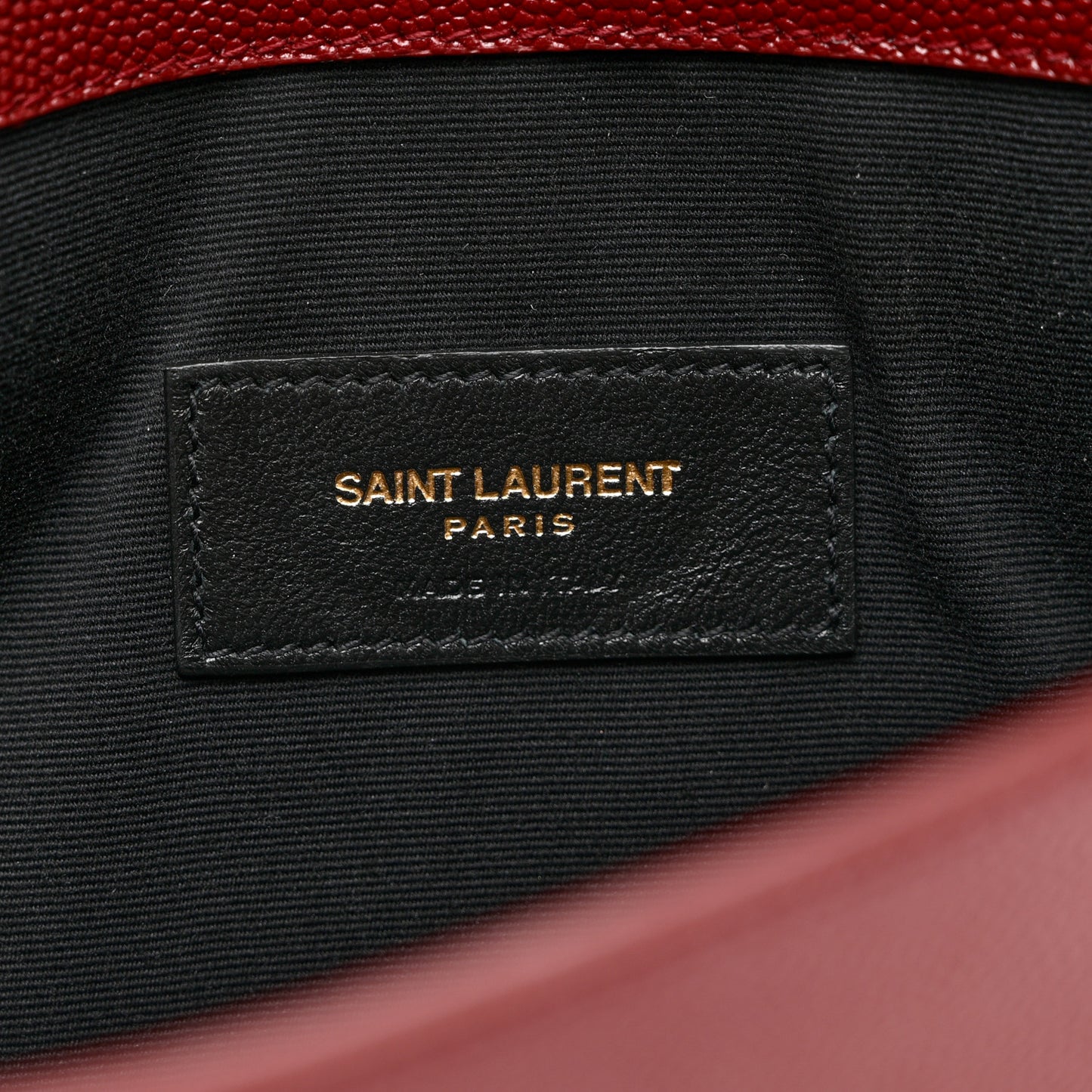 Grain De Poudre Uptown Pouch Red
