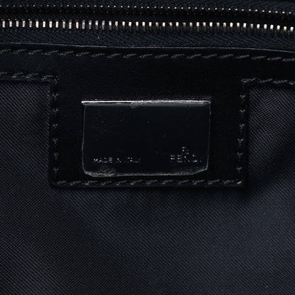 Fendi Zucchino Small Shoulder Bag Black 5 of 8
