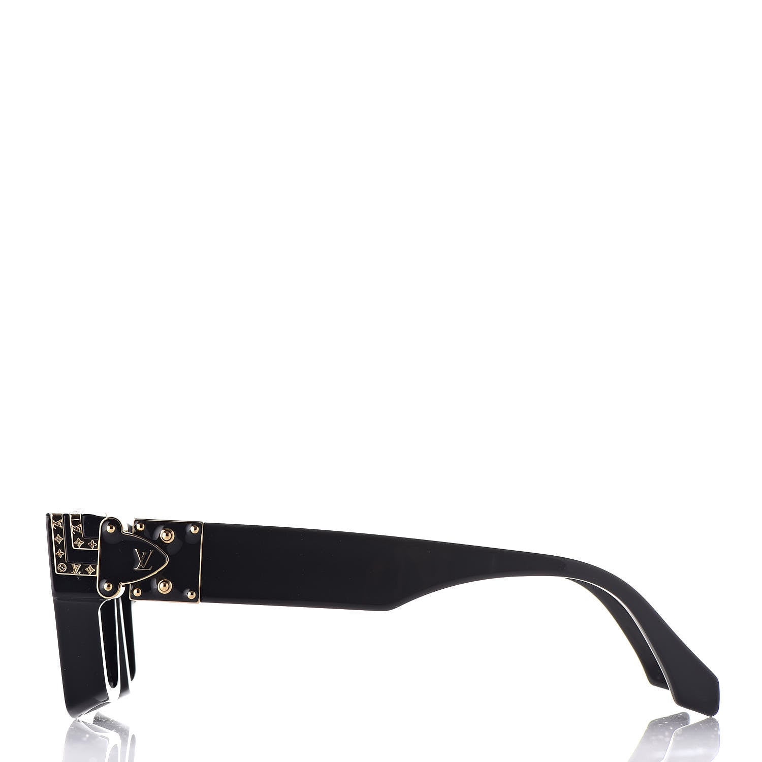 Louis Vuitton Acetate 1.1 Millionaires Sunglasses Z1165W Black 3 of 8