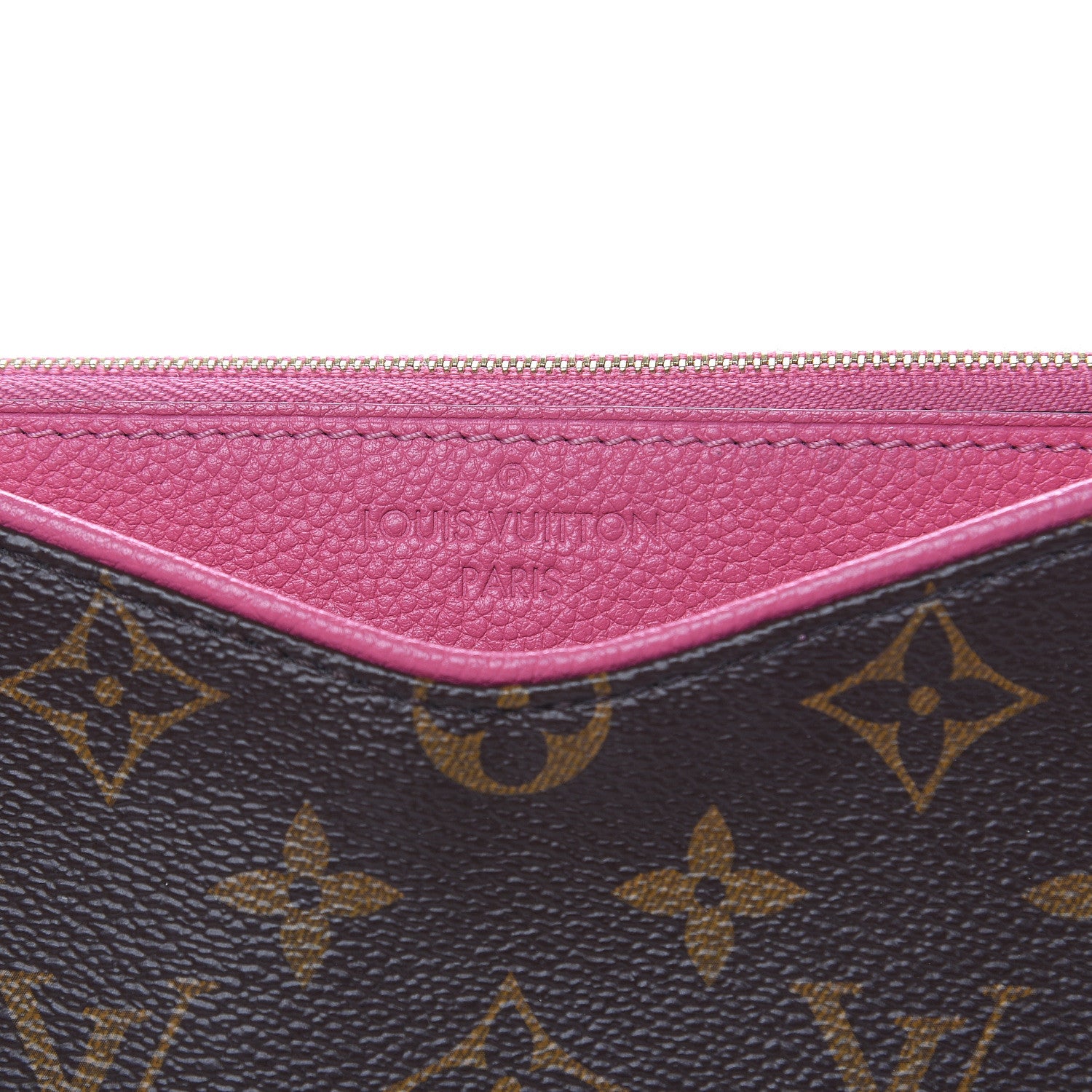 Louis Vuitton Monogram Pallas Clutch Rose Fizzy 8 of 11