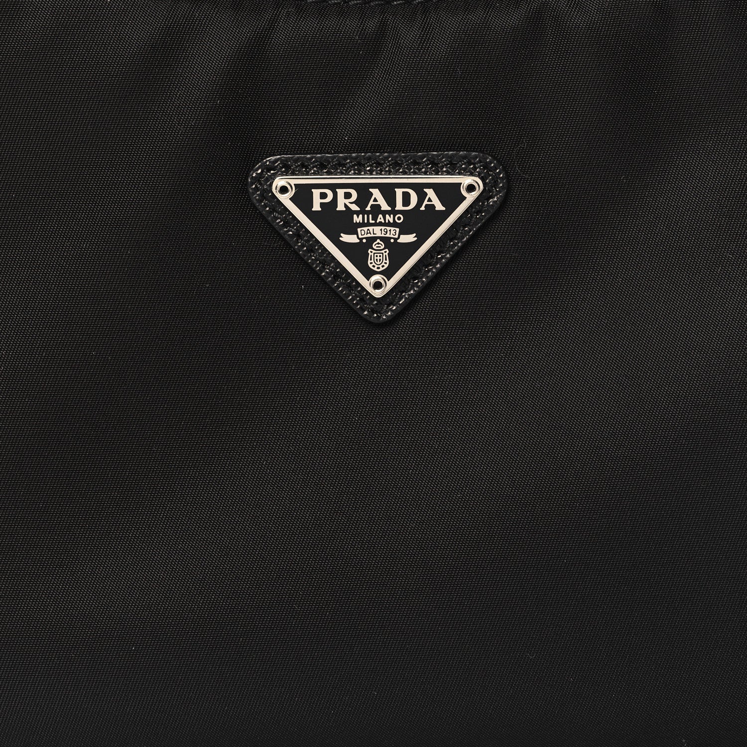 Prada Tessuto Nylon Mini Re-Edition 2000 Bag Black 7 of 9
