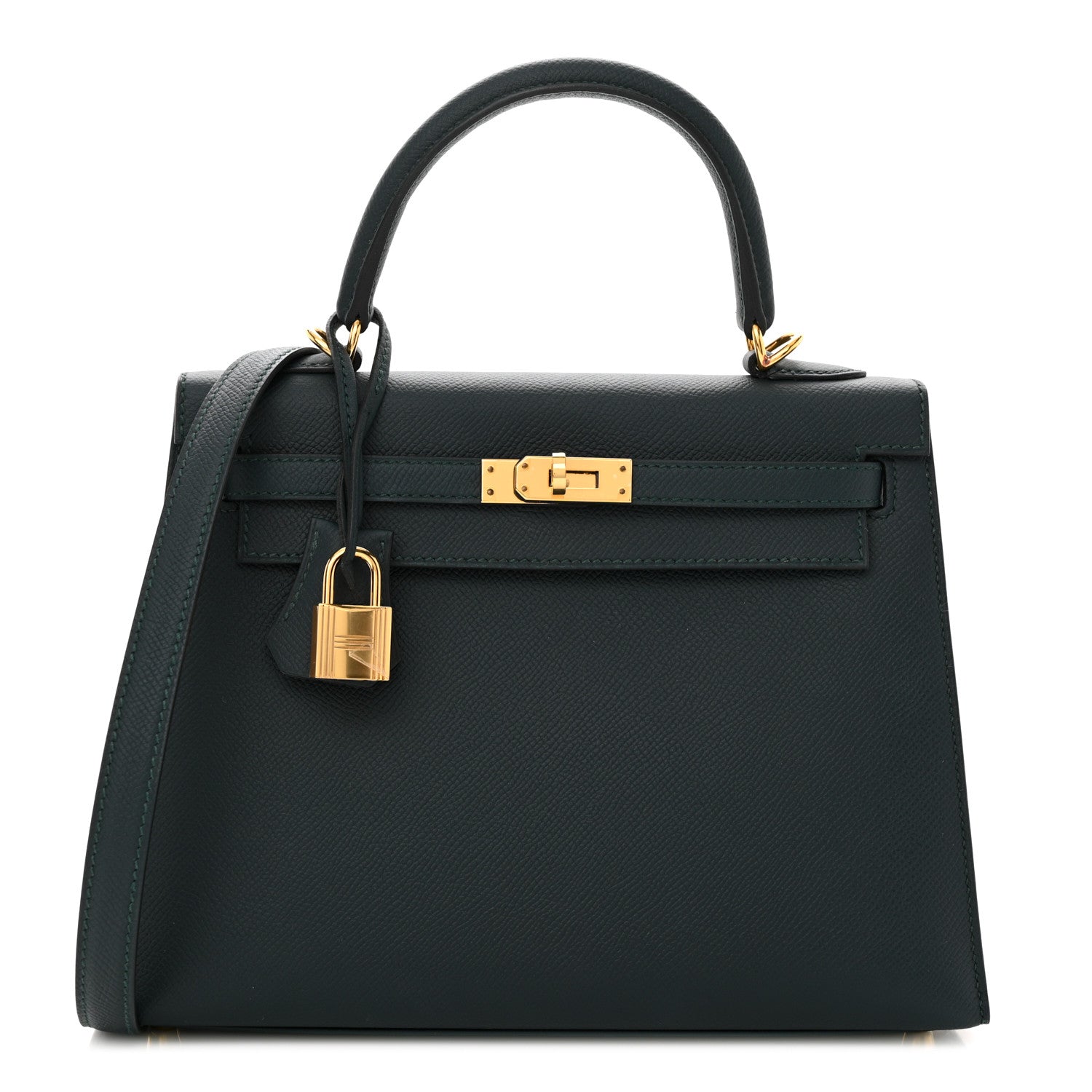 Hermes Epsom Kelly Sellier 25 Vert Cypress 1 of 11