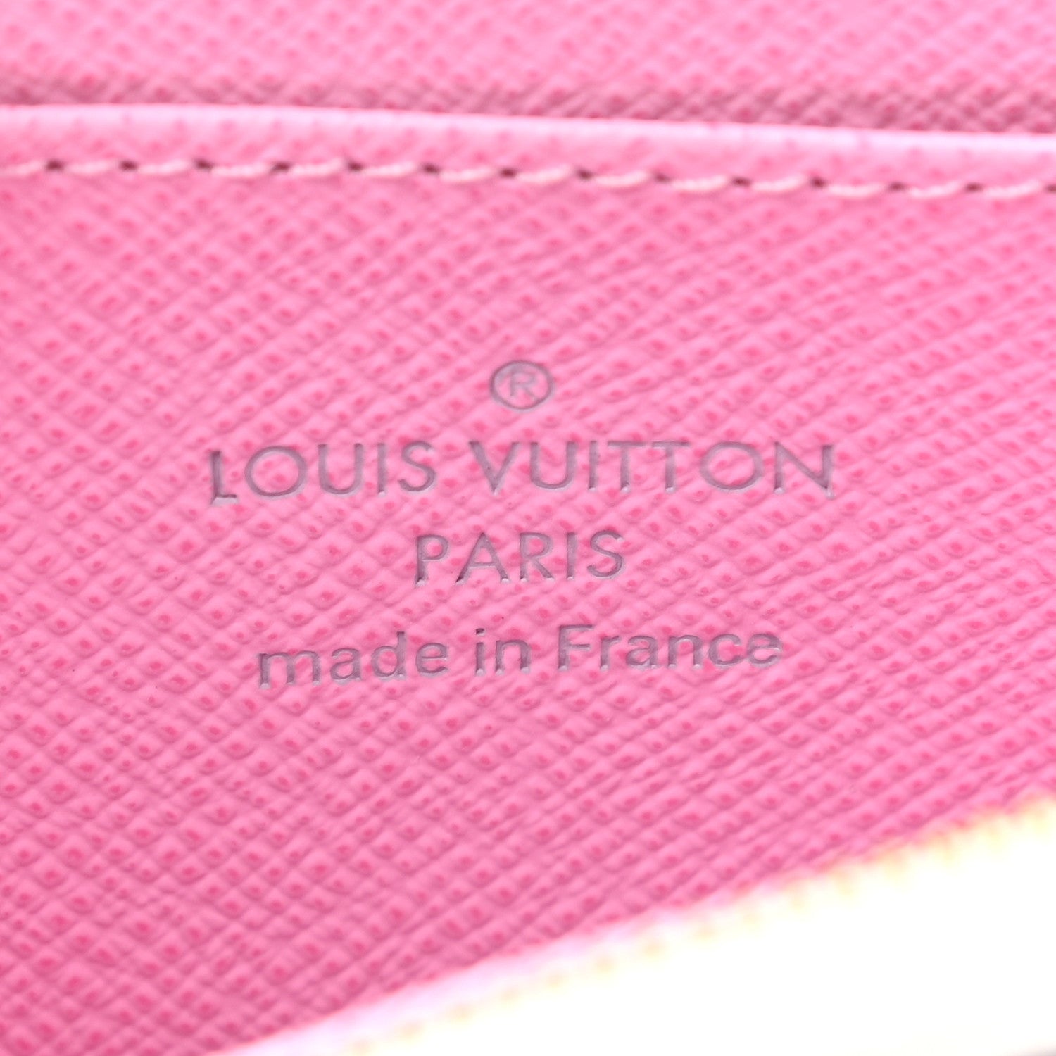 Louis Vuitton Monogram Multicolor Zippy Coin Purse Wallet White Litchi 6 of 8