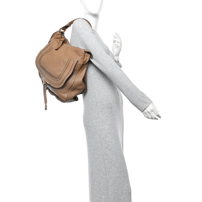 Chloe Calfskin Large Marcie Hobo Nut 3 of 19