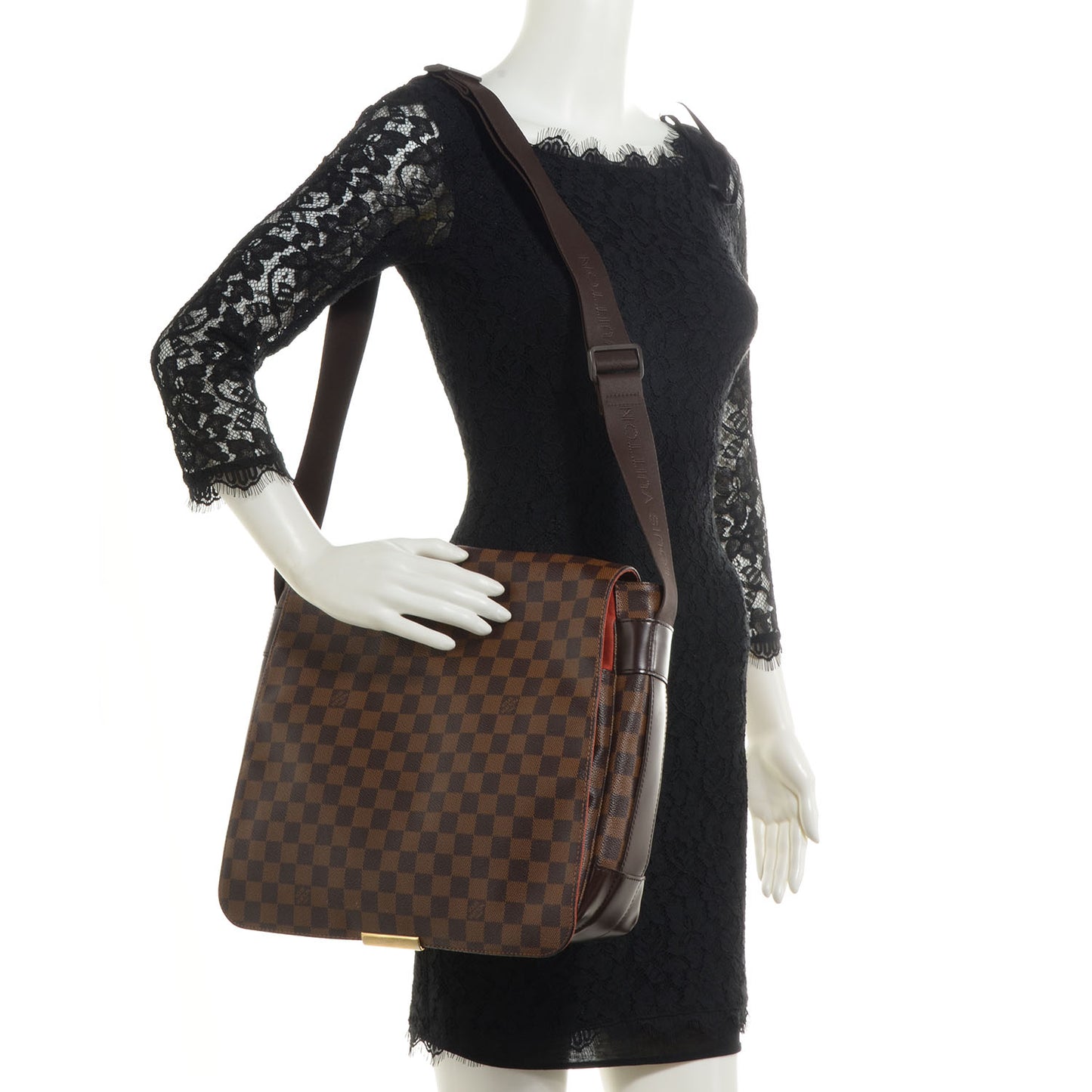 Damier Ebene Bastille Messenger