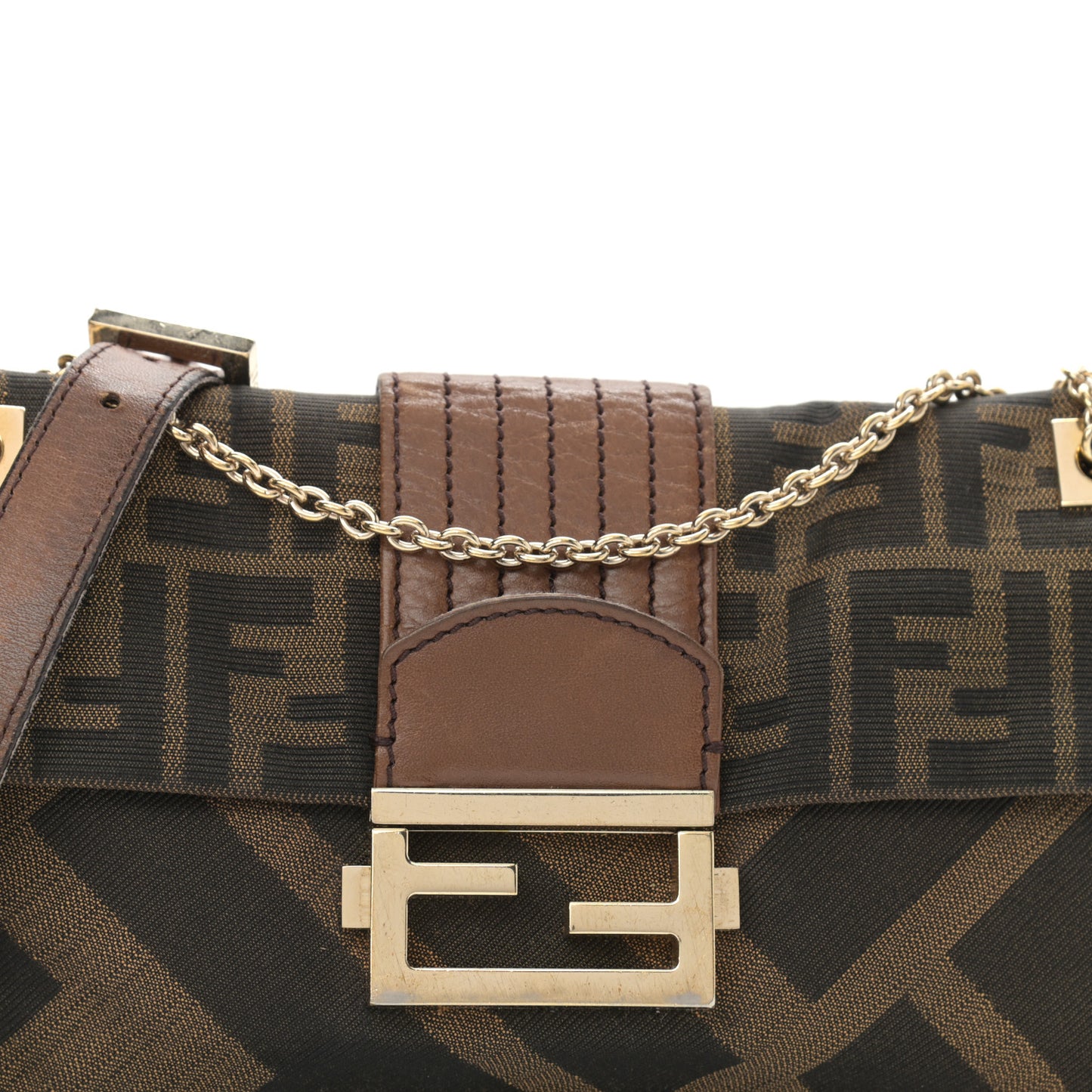 Zucca Maxi Baguette Bag Tobacco