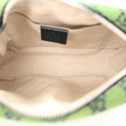 Gucci Monogram Multicolor Matelasse Diagonal Small GG Marmont Chain Shoulder Bag Green Blue 5 of 10