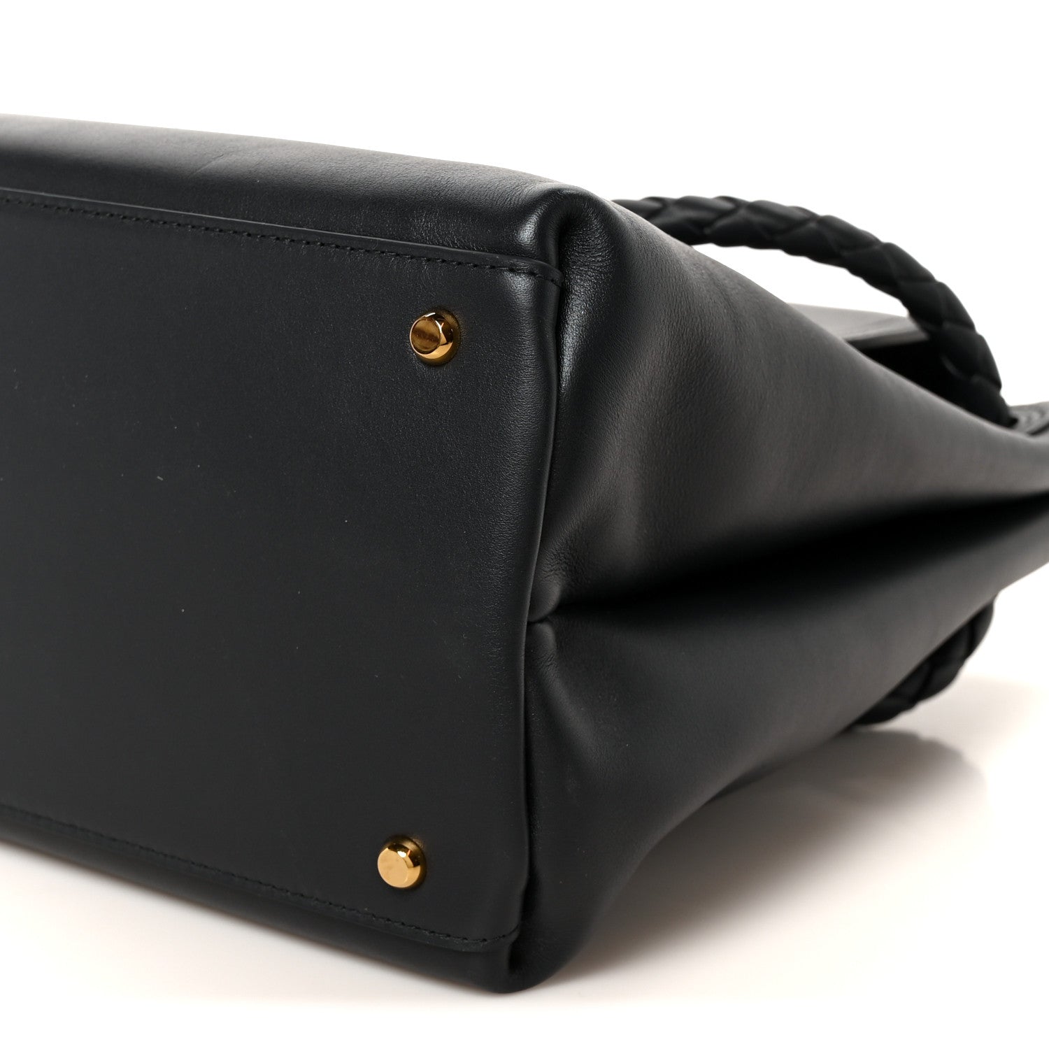 Bottega Veneta Silky Calfskin Medium Ciao Ciao Nocturnal 12 of 13