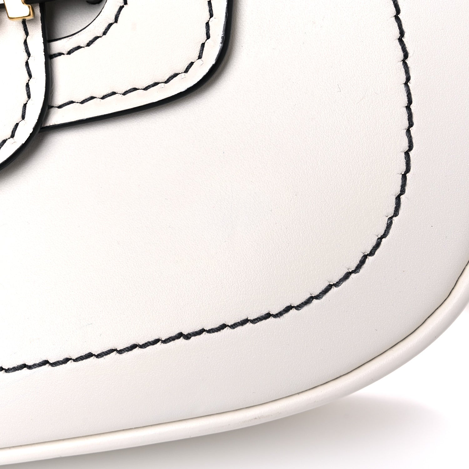 Christian Dior Calfskin Mini D Fence Saddle Bag White 11 of 11