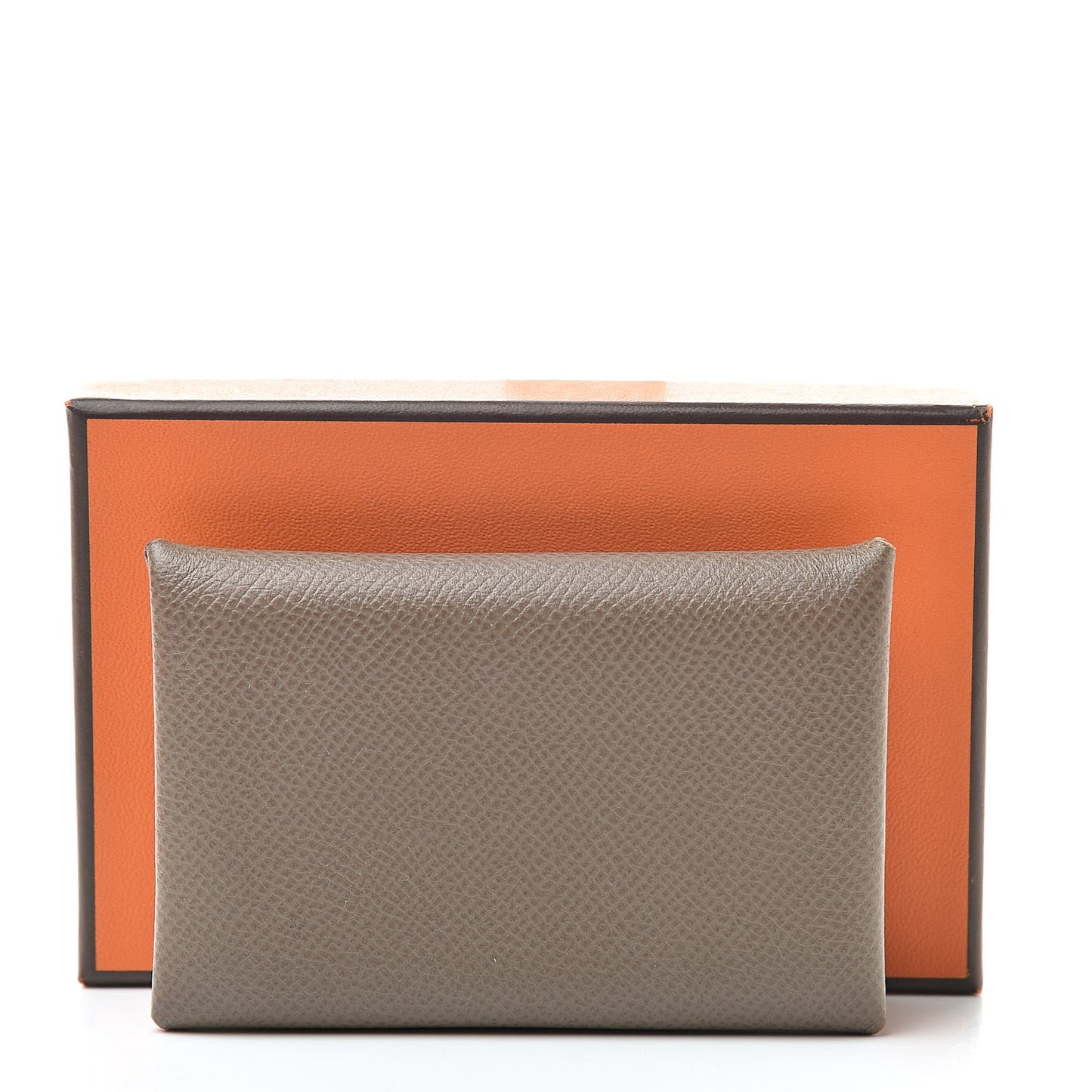 Epsom Calvi Card Case Etoupe
