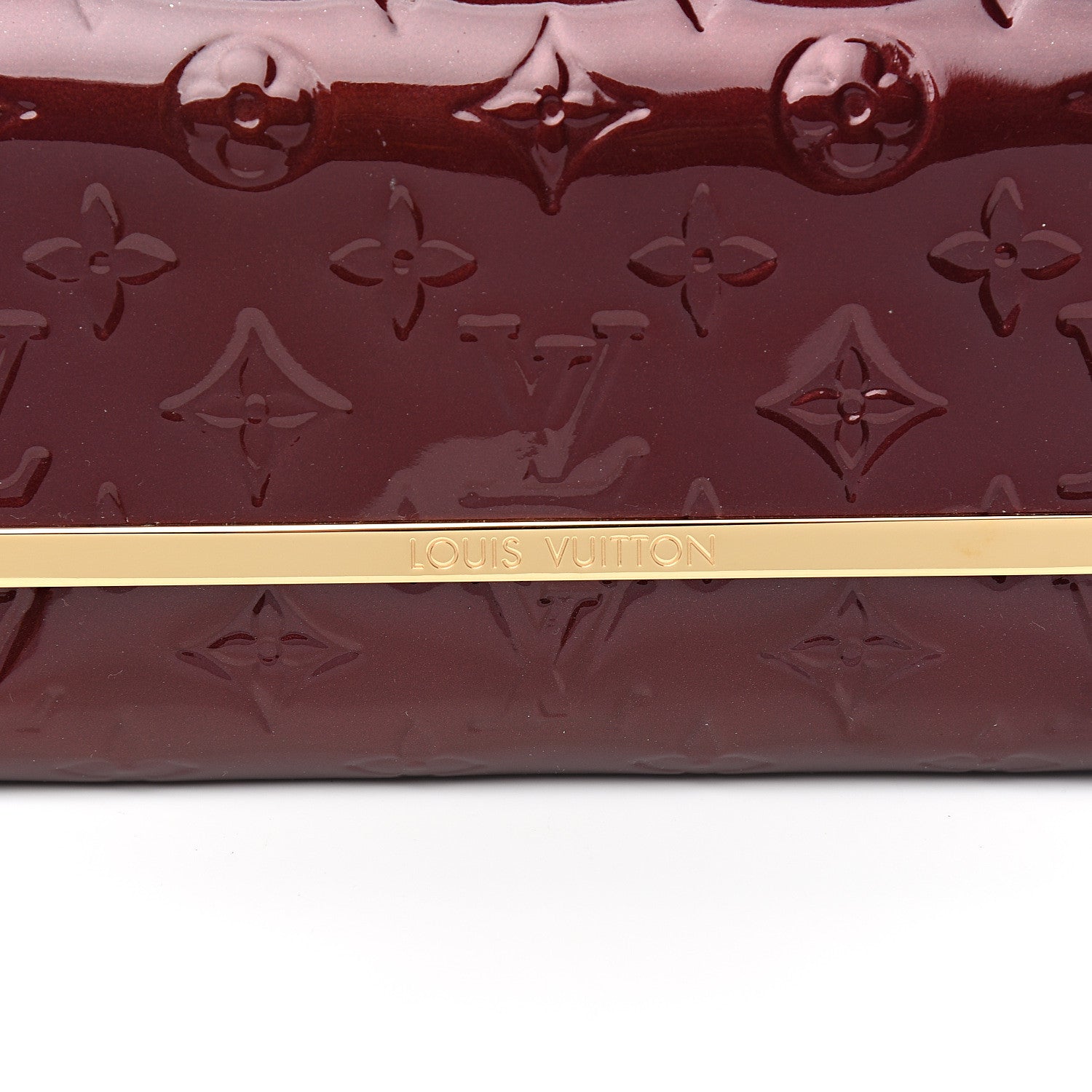 Louis Vuitton Vernis Rossmore MM Rouge Fauviste 8 of 8