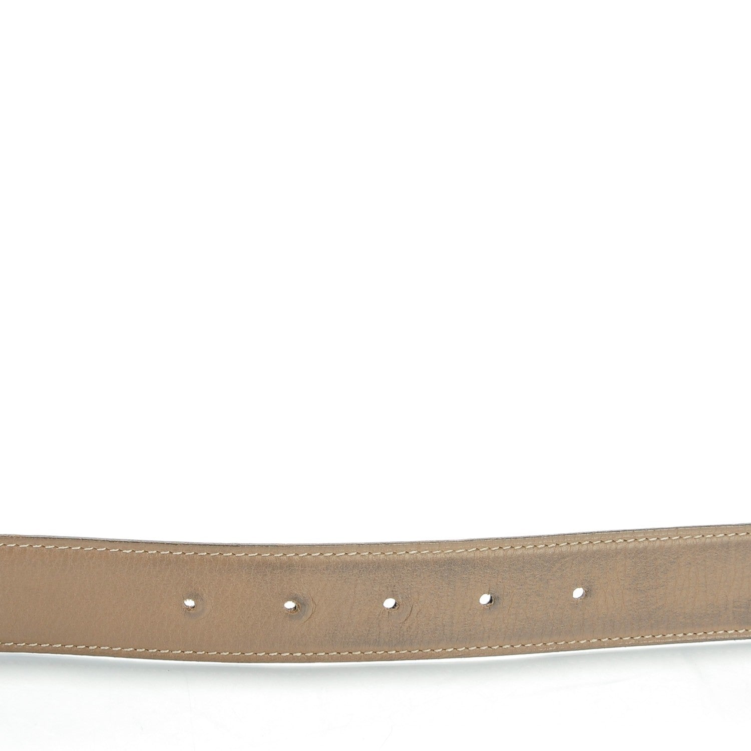 Hermes Box Swift 32mm H Belt 95 Black Etoupe 4 of 8