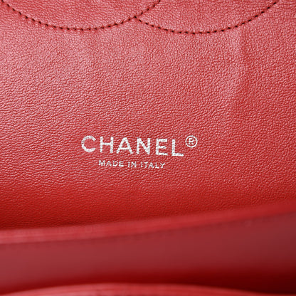 Chanel Lambskin Quilted Maxi Double Flap Red 6 of 10
