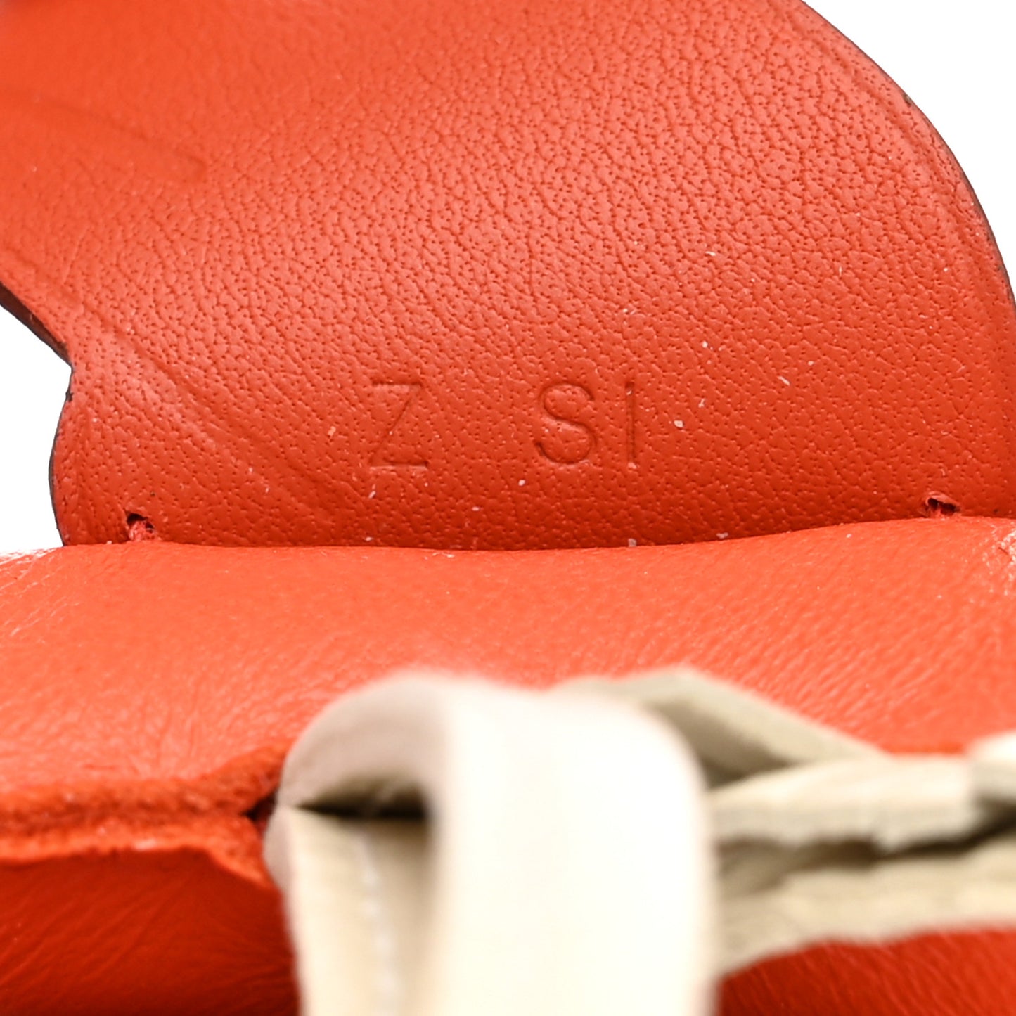 Milo Lambskin Grigri Rodeo Pegase Horse Bag Charm PM Orange Poppy Craie Terre Battue