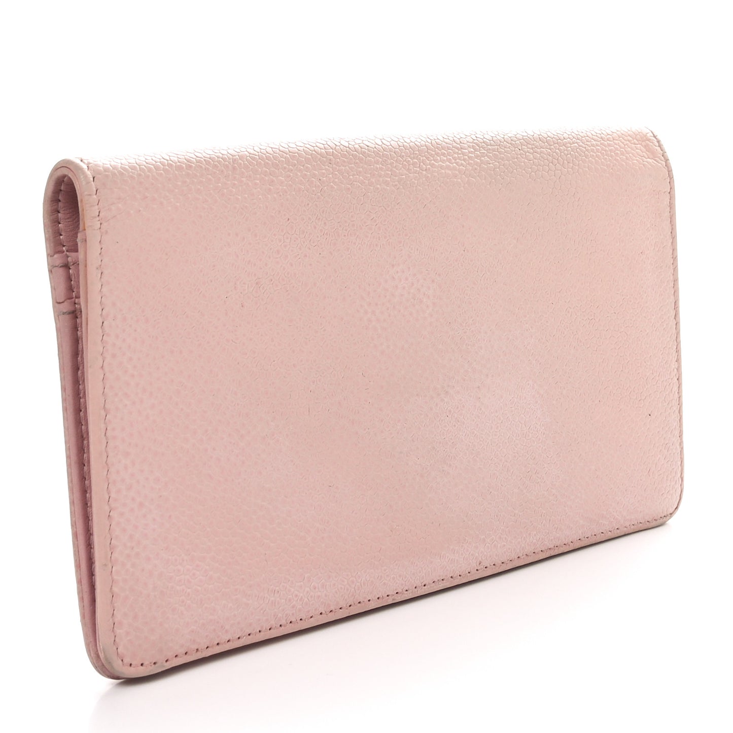 Caviar Timeless CC Yen Wallet Pink
