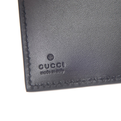 Gucci Guccissima Signature Dorian Bi-Fold Wallet Black 6 of 8