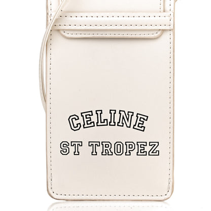 Celine Calfskin St Tropez Sunglasses Pouch White 6 of 8