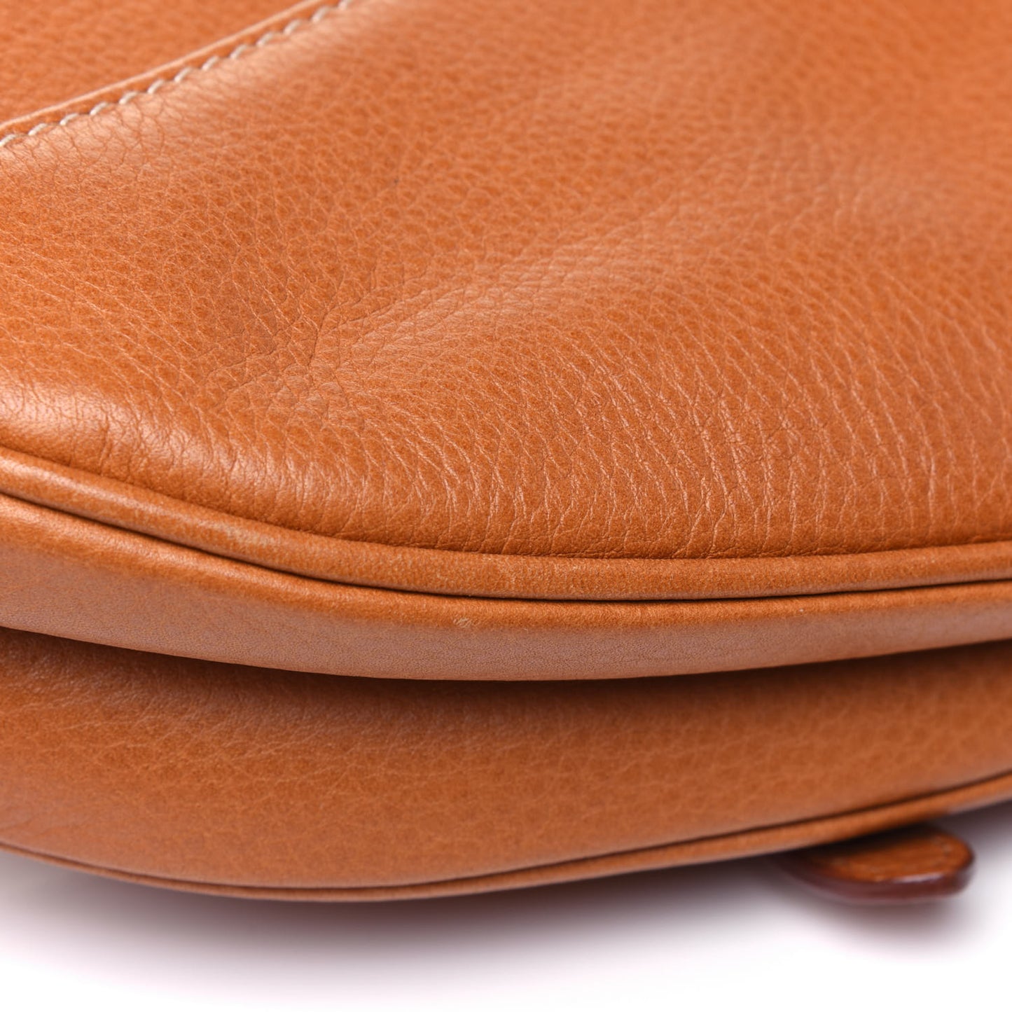 Calfskin Saddle Bag Tan