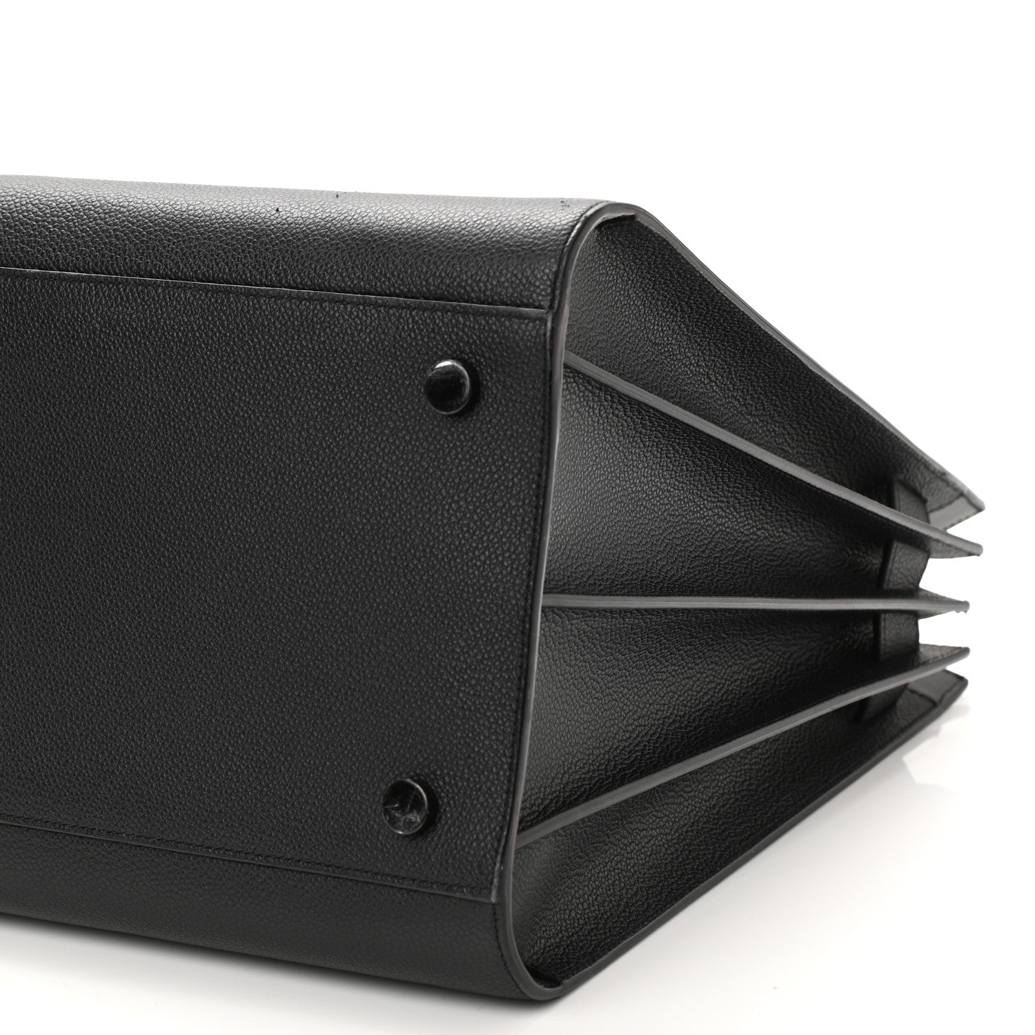 Saint Laurent Grained Calfskin Large Sac De Jour Carryall Black 11 of 12