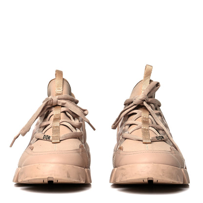 Christian Dior Neoprene Rubber Womens D-Connect Sneakers 39 Nude 2 of 14