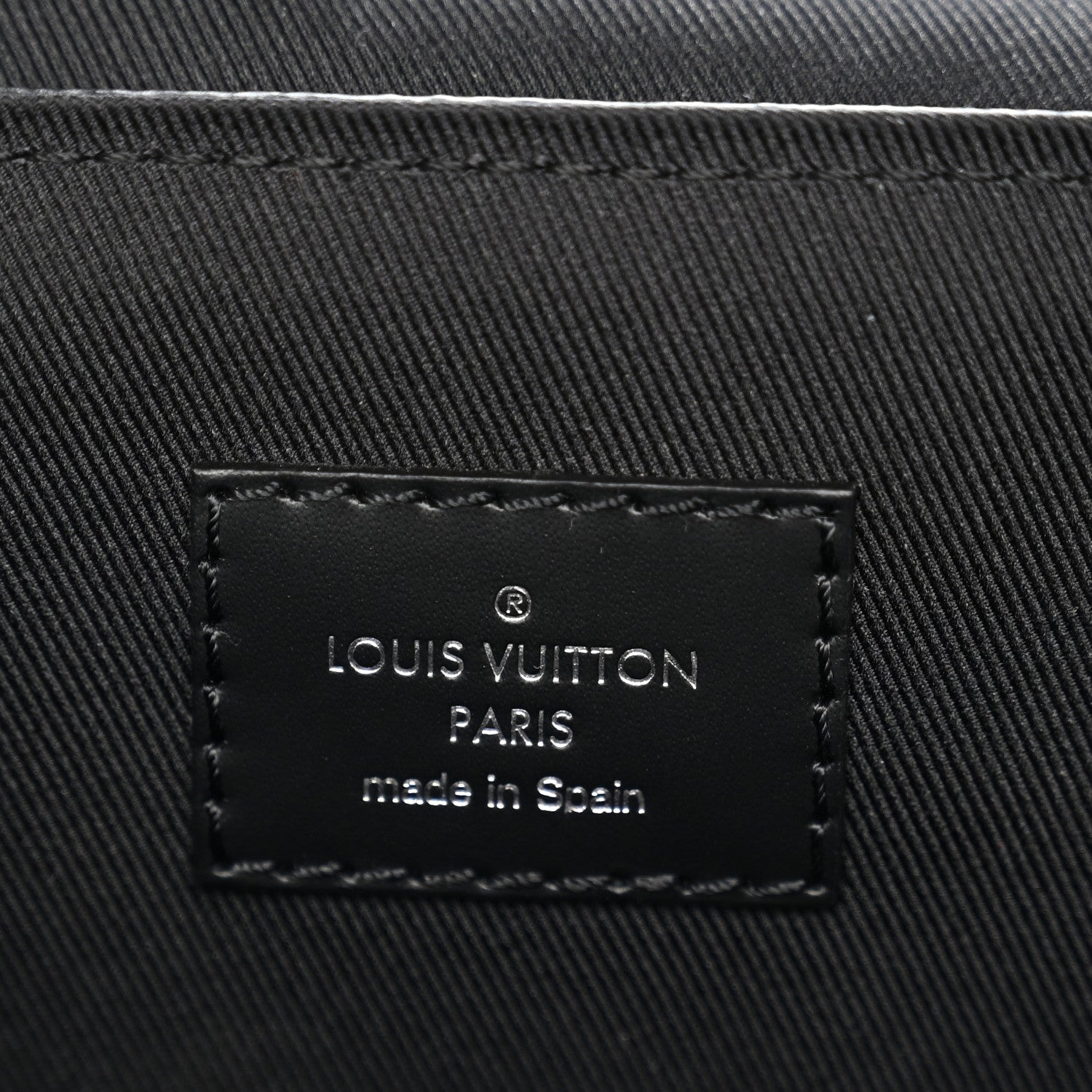 Louis Vuitton Monogram Eclipse District PM Black 6 of 9