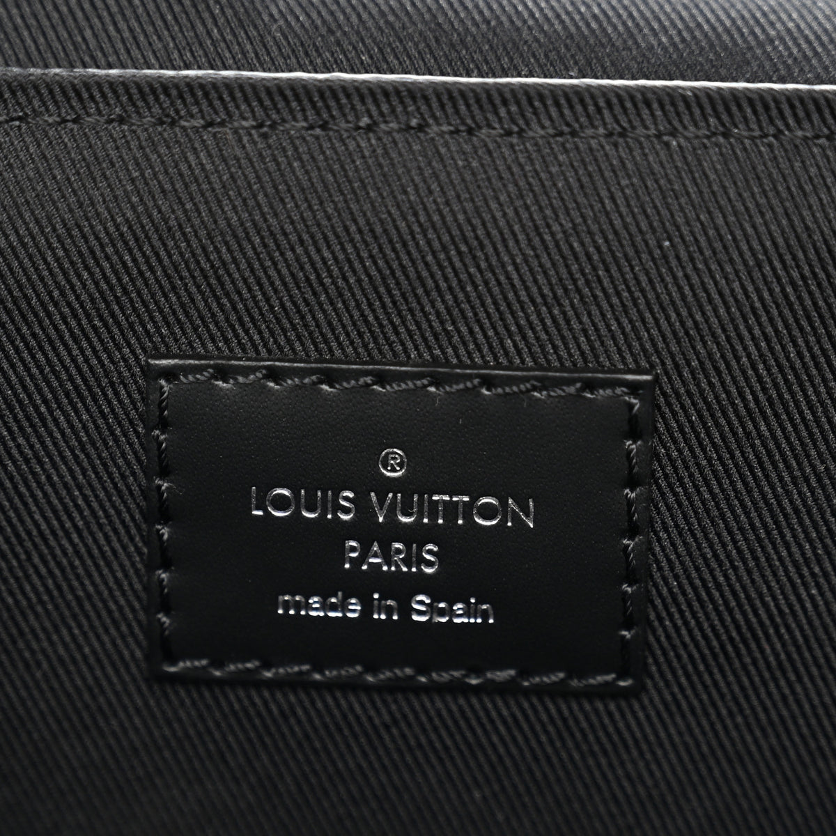 Louis Vuitton Monogram Eclipse District PM Black 6 of 9