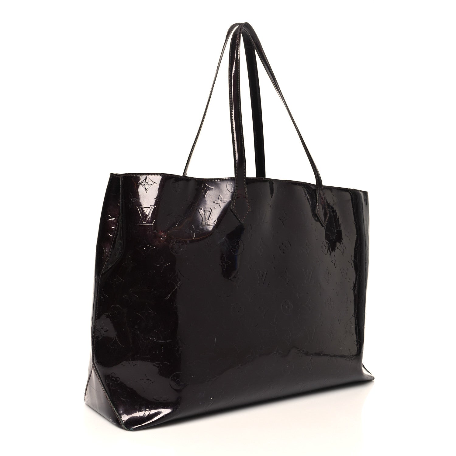 Louis Vuitton Vernis Wilshire GM Amarante 3 of 18